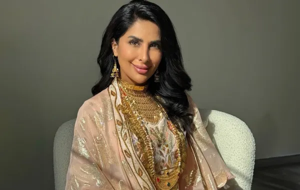 عائشة زهي بمجوهرات تراثية- الصورة من حسابها على إنستغرامع