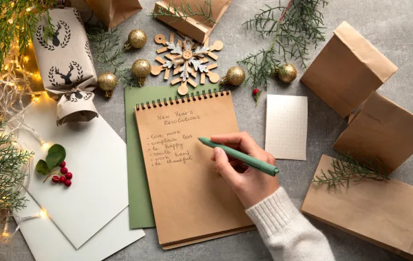 استقبل العام الجديد بنوايا وليست أهدافاً- المصدر freepik