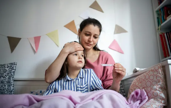 صورة لأم مع ابنتها