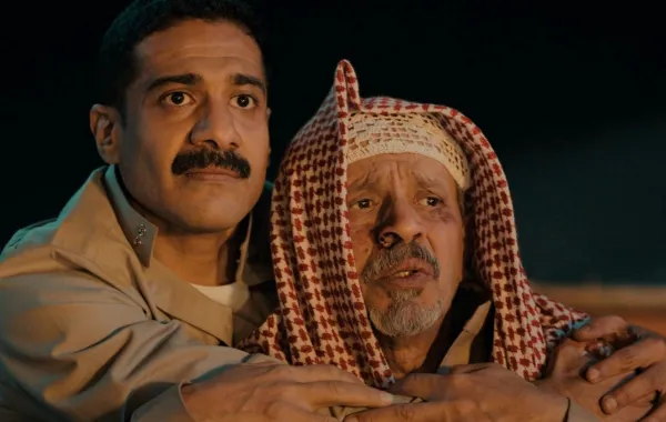 محمد الدوخي وعبد العزيز السكيرين- الصورة من المركز الإعلامي لنتفلكس