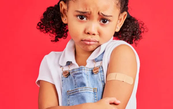 صورة طفلة خائفة