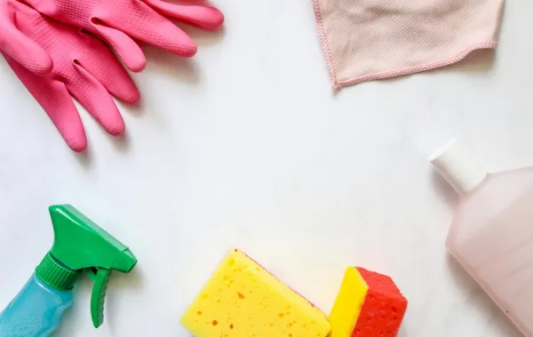 تنظيف المنزل