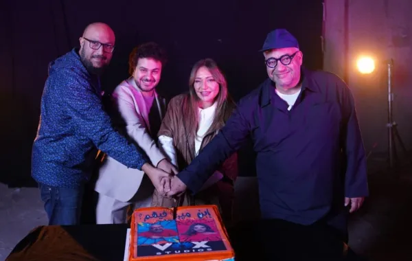 كواليس ابن مين فيهم- الصورة من المركز الإعلامي للفيلم