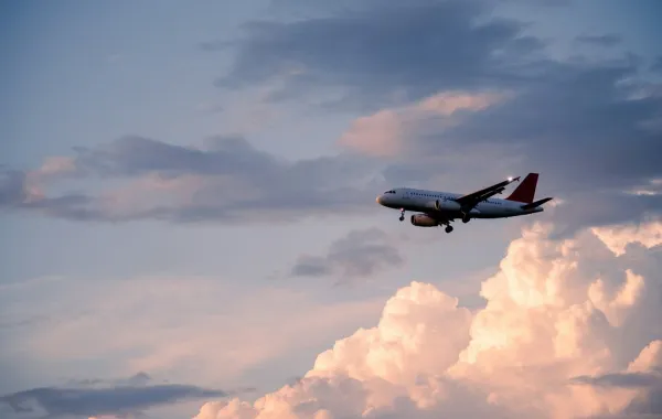 متعة السفر بالطائرة