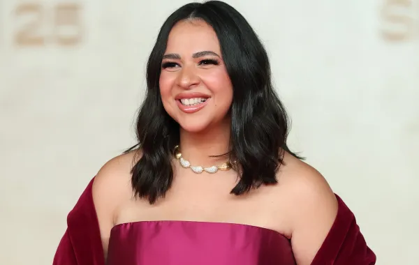 ايمي سمير غانم من افتتاح مهرجان البحر الأحمر السينمائي. مصدر الصورة: -  Daniele Venturelli/Getty Images for The Red Sea International Film Festival