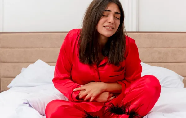 صورة لحامل تتوجع