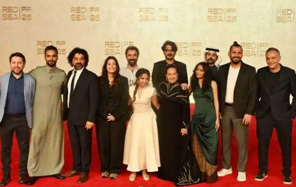 صناع فيلم "هجرة"- الصورة من المركز الإعلامي للشركة المنتجة