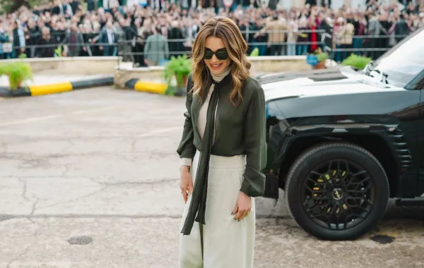 الملكة رانيا العبدالله- الصورة من الديوان الملكي الهاشمي