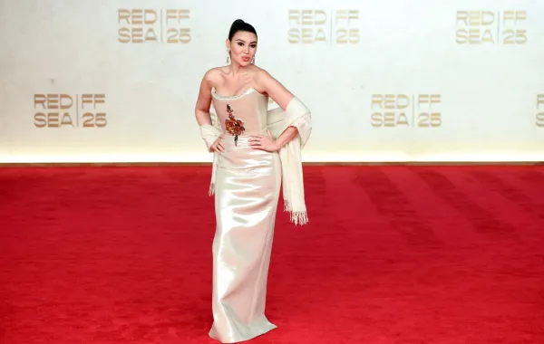 أروى جودة - (مصدر الصورة Daniele Venturelli/Getty Images for The Red Sea International Film Festival)