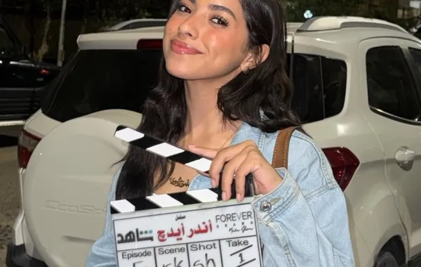 جيسيكا حسام الدين في كواليس مسلسل "أندر أيدج" - الصورة من صفحتها على إنستغرام