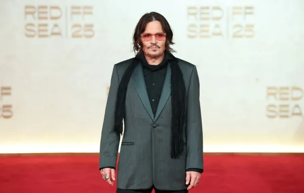 جوني ديب johnny depp من مهرجان البحر الأحمر السينمائي 2025. مصدر الصورة:  Daniele Venturelli/Getty Images for The Red Sea International Film Festival