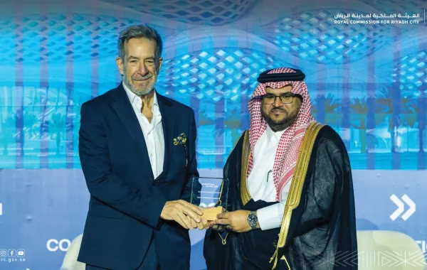 قطار الرياض يحصد جائزة كوموشن العالمية - الصورة من حساب الهيئة الملكية لمدينة الرياض على إكس