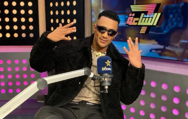 محمد رمضان - الصورة من المكتب الإعلامي لاذاعة نجوم اف ام