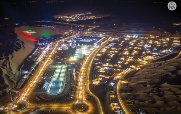 انطلاق مهرجان ليوا الدولي 2026. الصورة من مكتب أبوظبي الإعلامي