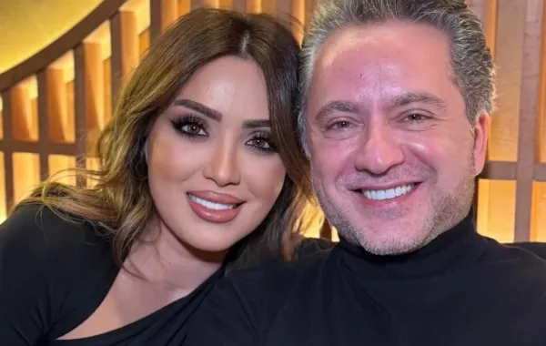 مروان خوري وزوجته ندى خوري- الصورة من حسابها على إنستغرام