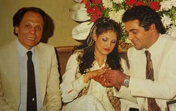 حفل خطوبة شقيقة عادل إمام على مصطفى متولى- صورة أرشيفية