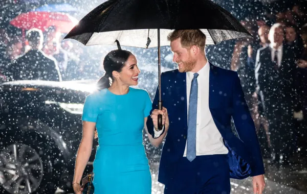 دوق ودوقة ساسكس ميغان ماركل والأمير هاري في لندن- (مصدر الصورة  Samir Hussein/WireImage)