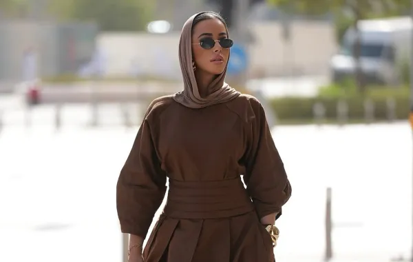 مدونة الموضة أماني فوزي - الصورة من حسابها على إنستغرام