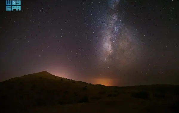 اعتماد صحراء النفود الكبير من الجمعية الدولية للسماء المظلمة. الصورة من وكالة الأنباء السعودية "واس" 