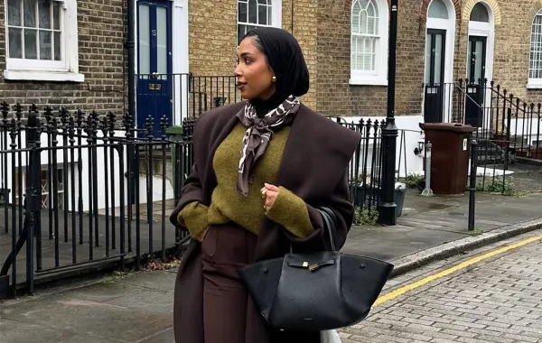 مدونة الموضة نعيمة بيجوم- الصورة من حسابها على إنستغرام