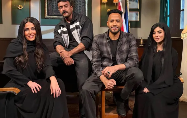 أبطال مسلسل فهد البطل- الصورة من حساب عصام السقا على إنستغرام