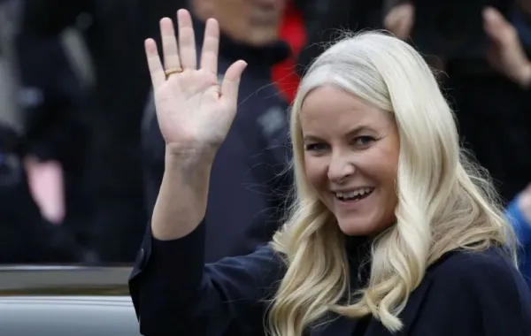 الأميرة ميت ماريت في برلين (Princess Mette-Marit in Berlin). مصدر الصورة: Odd ANDERSEN / AFP