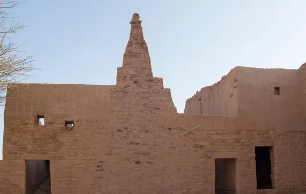 تُمثِّل "الطنطورة" ساعة شمسية (مزولة) تاريخية. الصورة من منصة الصور السعودية