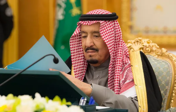 خادم الحرمين الشريفين الملك سلمان بن عبدالعزيز آل سعود. الصورة من منصة الصور السعودية