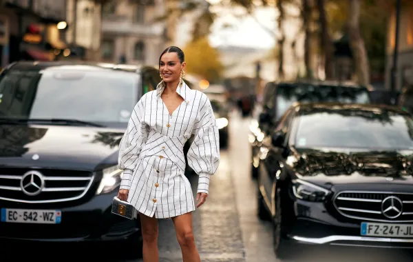 الجاكيت بأكتاف ضخمة -الصورة من Launchmetrics/Spotlight ©