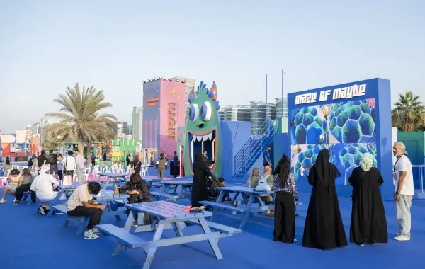 انطلاق مهرجان أم الإمارات - الصورة من وكالة الأنباء الإماراتية "وام"