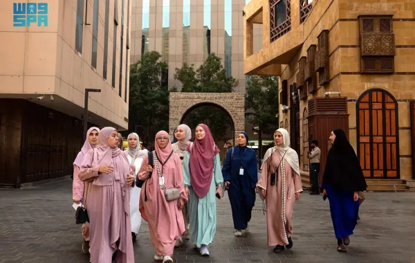 استضافة جدة التاريخية لضيوف الرحمن ضمن المرحلة الأولى لتفعيل "مسار الحج التاريخي" - الصورة من وكالة الأنباء السعودية "واس"