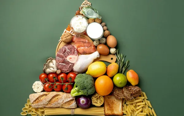 الهرم الغذائي الجديد أكثر من مجرد رسم المصدر -  Image by freepik