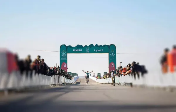 لقطات من سباقات طوّاف العُلا نسخة 2025 - الصورة من الموقع الرسمي لاستكشف العُلا