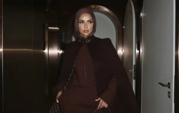 مدونة الموضة سهى طه - الصورة من حسابها على إنستغرام