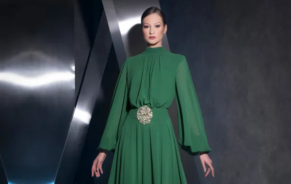 فستان من زياد نكد Ziad Nakad - الصورة من Launchmetrics/Spotlight ©