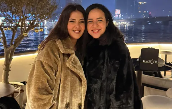 إيمي ودنيا سمير غانم - الصورة من حساب إيمي على إنستغرام