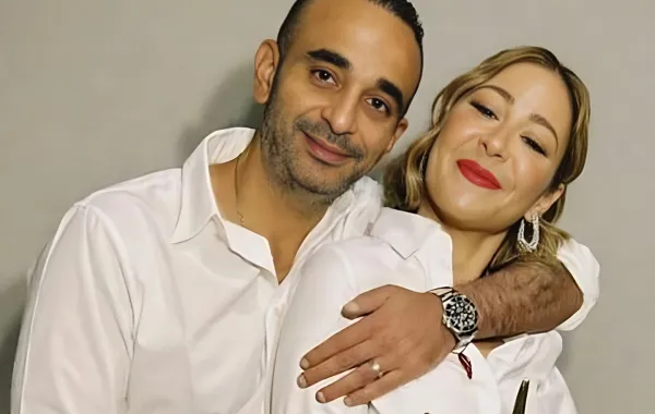 منة شلبي وزوجها أحمد الجنايني - الصورة من حساب أحمد الجنايني على انستغرام