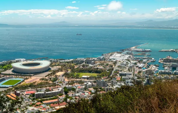 كيب تاون عاصمة جنوب إفريقيا  