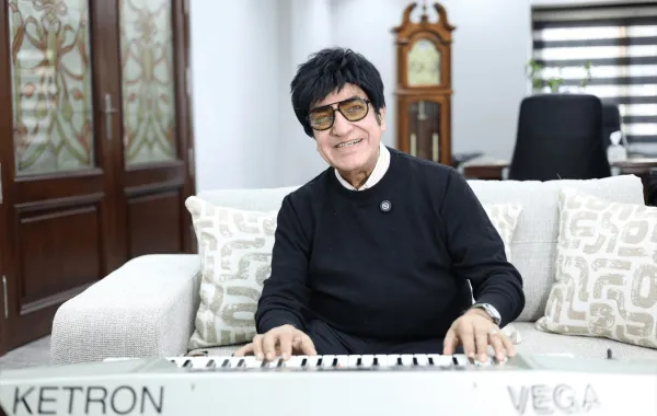 الموسيقار مجدي الحسيني - تصوير أحمد أبو العز 