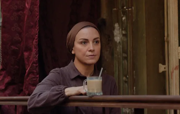 ريهام عبد الغفور بشخصيتها فى مسلسل حكاية نرجس - الصورة من الشركة المنتجة