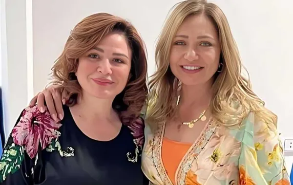 إلهام شاهين وليلى علوي - الصورة من حساب إلهام شاهين على إنستغرام