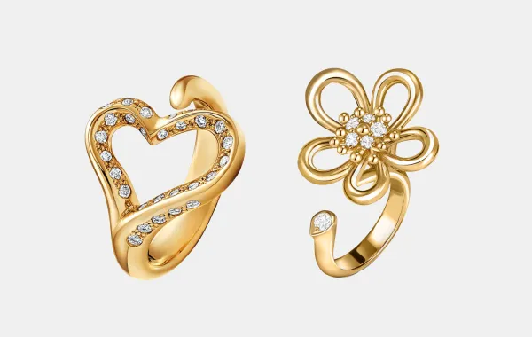 خواتم ذهب مفتوحة 