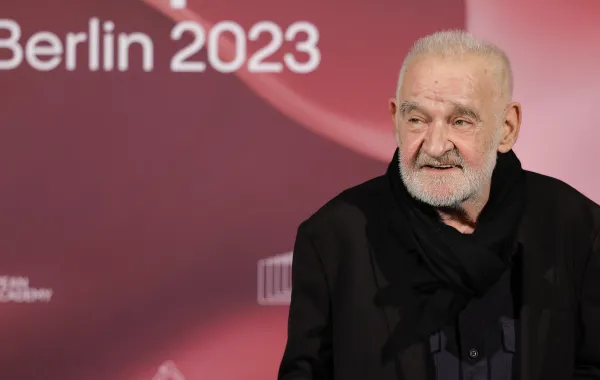 بيلا تار في برلين (Bela Tarr in Berlin ). مصدر الصورة: Odd ANDERSEN / AFP