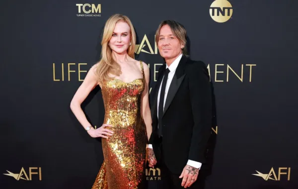نيكول كيدمان وكيث أوربان في هوليوود، كاليفورنيا (Nicole Kidman and Keith Urban in Hollywood, California). مصدر الصورة: Matt Winkelmeyer/Getty Images/AFP