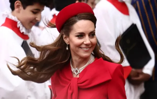 كيت ميدلتون أميرة ويلز- Kate Middleton Princess of Wales (مصدر الصورة: HENRY NICHOLLS / AFP)