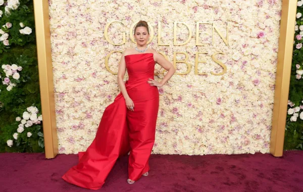 ريا أبي راشد خلال حفل توزيع جوائز غولدن غلوب82 - مصدر الصورة: John Nacion/GG2025/Penske Media via Getty Images