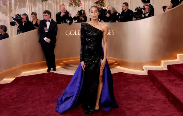 سكايلر ديغنز  Skylar Diggins-Smith في غولدن غلوب 2026-  (مصدر الصورة  Monica Schipper /Getty Images via AFP)