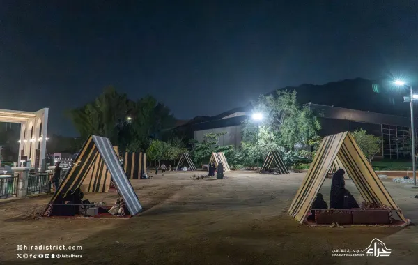 انطلاق فعاليات شتاء حراء. الصورة من الحساب الرسمي لحي حراء الثقافي على منصة x