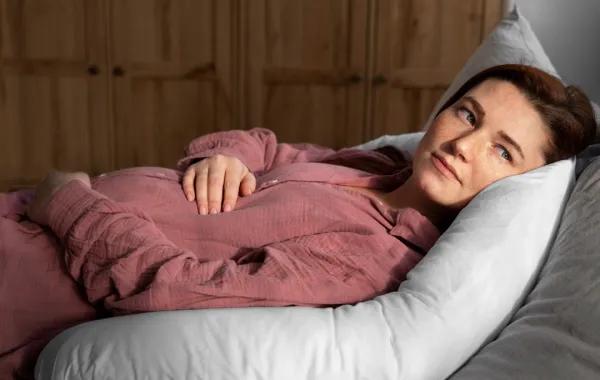 صورة لحامل تسترخي