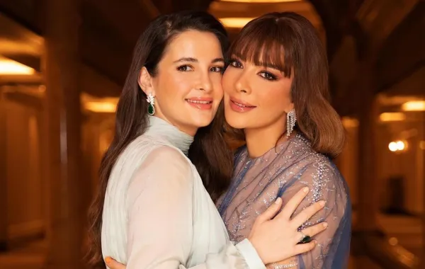 أصالة وابنتها شام الذهبي -الصورة من حساب شام على انستغرام